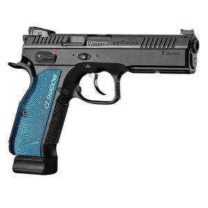 CZ 75 Shadow 2 9 mm Luger Black Poly mit blauen Griffschalen
