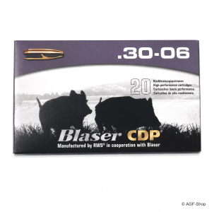Blaser .30-06 Sprg. CDP 10,7 g / 165 gr Büchsenpatronen, Packung mit 20 Stück