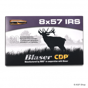 Blaser 8x57 IRS CDP 12,7 g / 196 gr Büchsenpatronen, Packung mit 20 Stück
