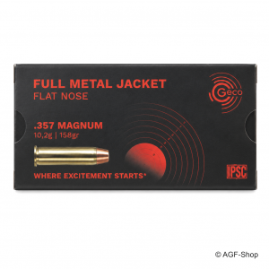 GECO .357 Magnum VM-FK 10,2 g 158 gr 50 Stück Revolvermunition
