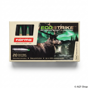 Norma .308 Win. ECOSTRIKE 10,7 g / 165 grs. bleifrei – 20 Stück