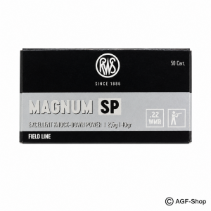 RWS Magnum SP .22 Magnum 2,6 g 40 grs 50 Stück