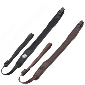 RWS Gewehrriemen Neopren braun und schwarz mit Schnellverschlüssen – AGF-Shop