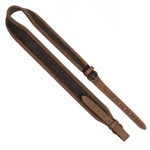 AKAH Gewehrriemen Elchleder und PISCHL-Loden mit Kork-Unterlage - AGF-Shop