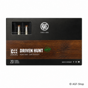 RWS Driven Hunt .308 Win. 10.7 g 165 grs bleifreie Drückjagdmunition 20 Stück