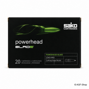 Sako Powerhead Blade 8x57 JS 11,7 g / 180 grs. bleifreie Büchsenmunition | AGF-Shop