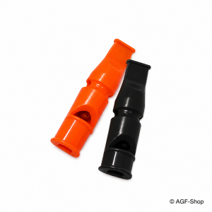ACME Hundepfeife Kombi 641 in Schwarz und Orange | AGF-Shop