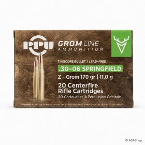 PPU Z-GROM .30-06 Sprg. 11,0 g / 170 gr – 20 Schuss | AGF-Shop