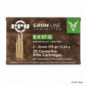 PPU Z-GROM 8x57 IS 11,34 g / 175 gr – 20 Schuss | AGF-Shop