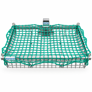 Heck-Pack Abdecknetz grün für Heckträger mit Spanngummis | AGF-Shop