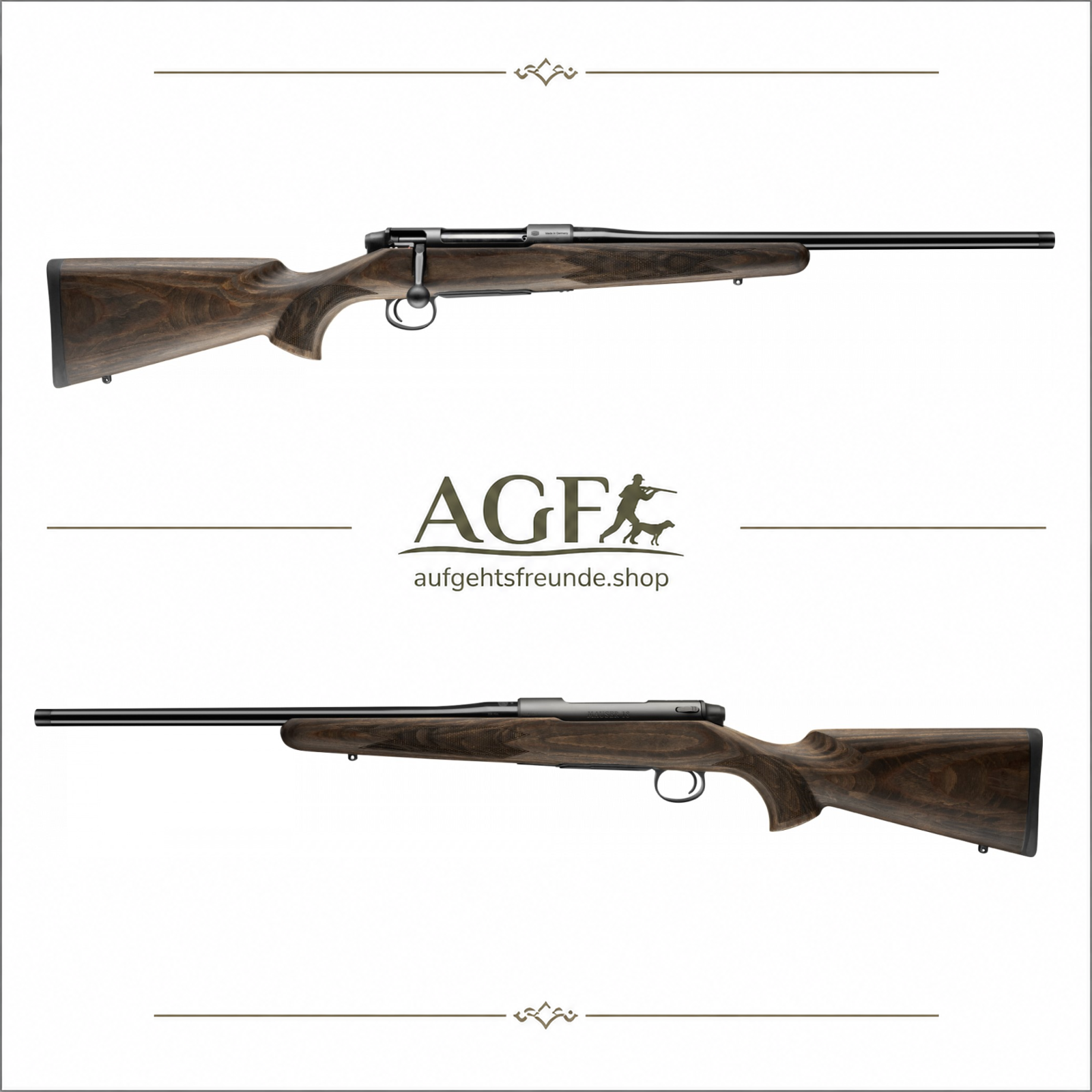 Mauser M18 Pure Repetierbüchse .308 Win. mit Schichtholzschaft AGF-Shop