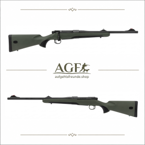 Mauser M18 Waldjagd .308 Win. Repetierbüchse mit grünem Polymerschaft