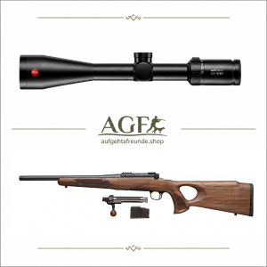 Steel Action HS Flex mit Leica Amplus 6, EAW Ringmontage und A-TEC Optima 45 Schalldämpfer – AGF Shop